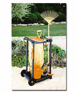 Garden tools trolley